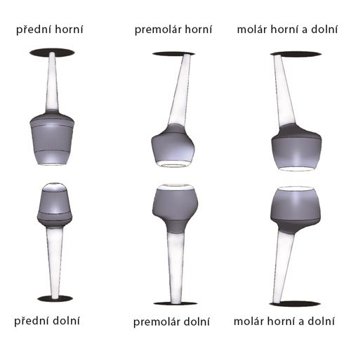 Edelweiss čep Premolar dolní M 1,4mm 2 ks