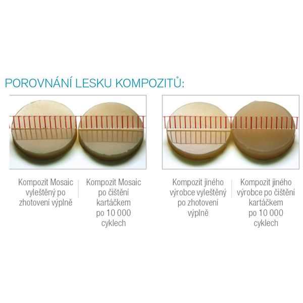 Mosaic stříkačka 4 g - sklovina transparent