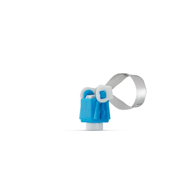 Quickmat Hoop regular velké modré 6,5mm, 50ks