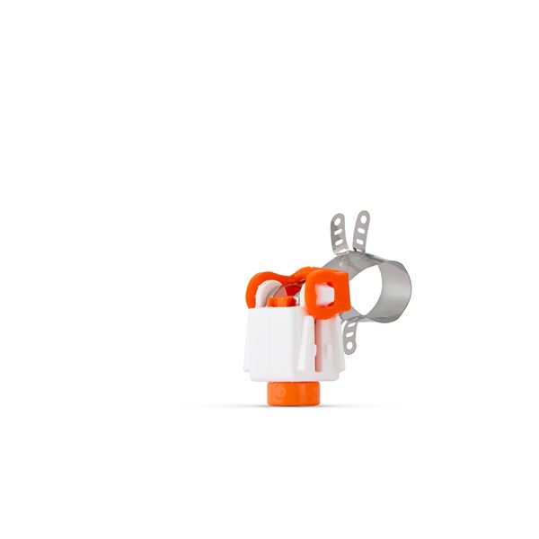 Quickmat Hoop s křidýlky malé oranžové 5,5mm, 45ks