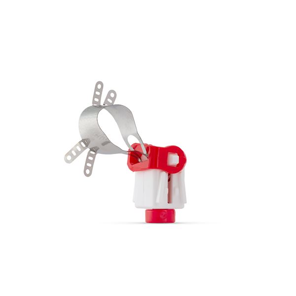 Quickmat Hoop s křidýlky malé červené 6,5mm, 45ks