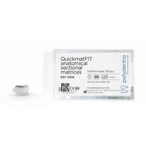 QuickmatFit matrice sekční molar 0,04 100 ks