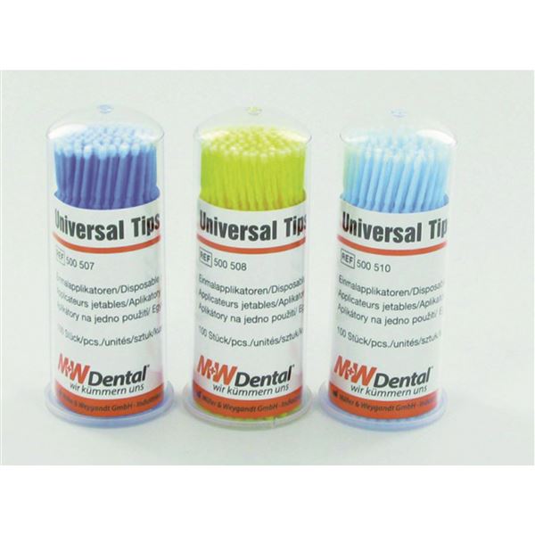 M+W Universal Tips regular modre 100ks s drzakem