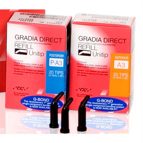 Gradia Direct Anterior unitips 20ks, A2