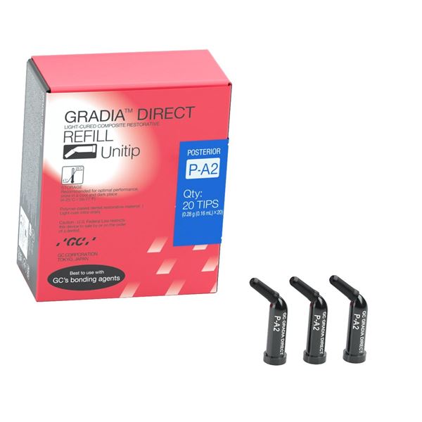Gradia Direct Posterior Unitips WT 20ks