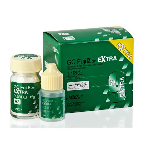 Fuji IX GP Extra 1-1 pack 15 g + 6,4 ml, A2