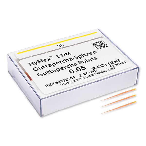 HyFlex EDM gutap. čepy .05/20, 60ks