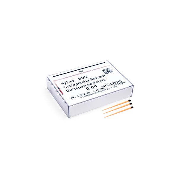 HyFlex EDM gutap. čepy .04/40, 60ks