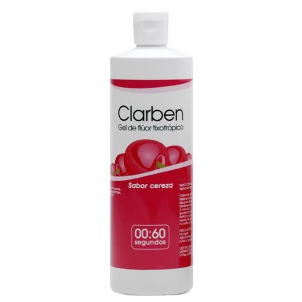 Fluoride gel Clarben třešeň 500 ml