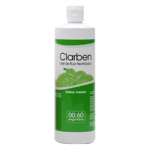 Fluoride gel Clarben máta 500 ml