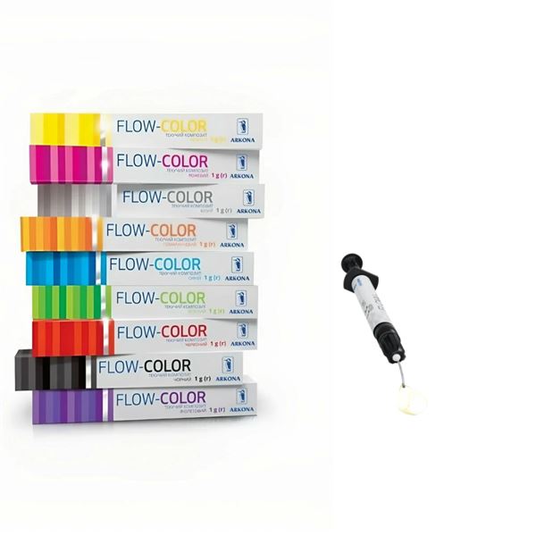 Arkona Flow-Color stříkačka 1g bílá