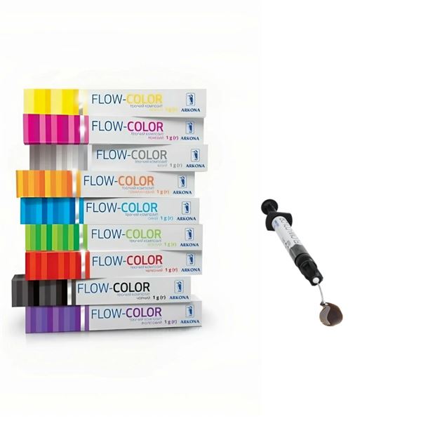 Arkona Flow-Color stříkačka 1g černá