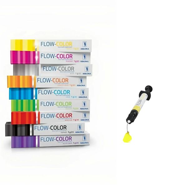 Arkona Flow-Color stříkačka 1g žlutá