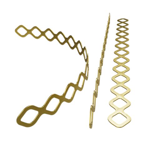 Titanová úrazová dlaha TTS-1004, 100x0,2mm, 1 kus