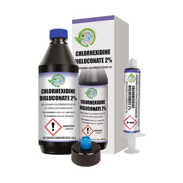 Chlorhexidine Digluconate 2% roztok CHX, 200 ml