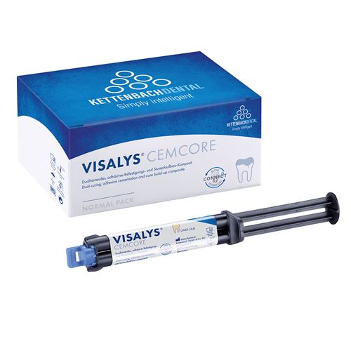 Visalys CemCore Dark A4 Normal Pack (5 ml stř.+ 30 kanyl)