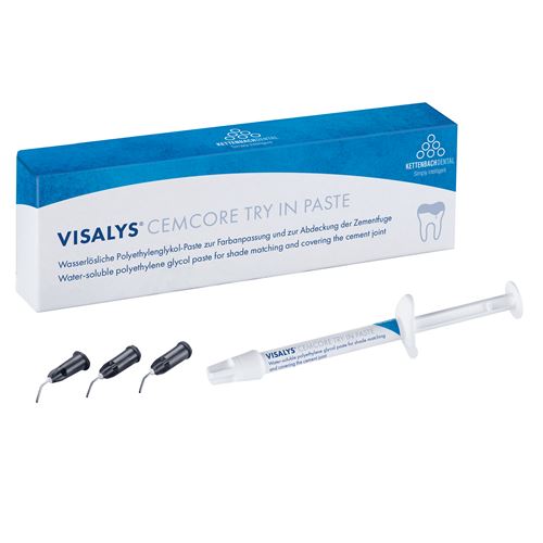 Visalys CemCore Try In Paste Bleach (1.4ml stř.+ 5 tips)