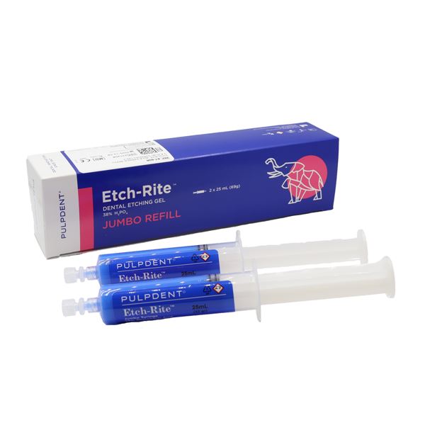 Etch-Rite Jumbo Refill, 2x25 ml