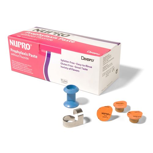 Nupro Cups 200x 1,9g,  střední pomeranč s fluorem-do vyprodání