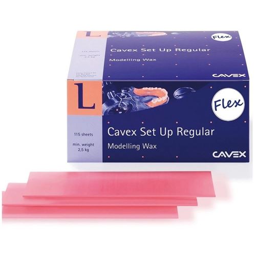 Cavex Set Up Soft růžový 115 plátů, 2500g