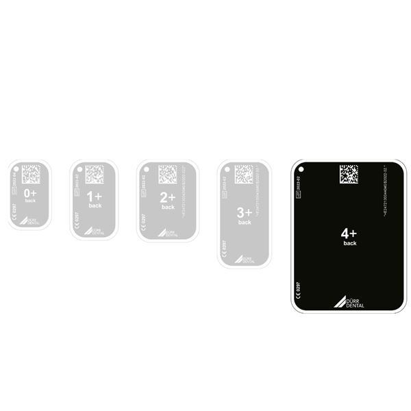 Vista Scan Mini - paměťová folie Dürr č.4 - 5,7x7,5cm - 1 ks