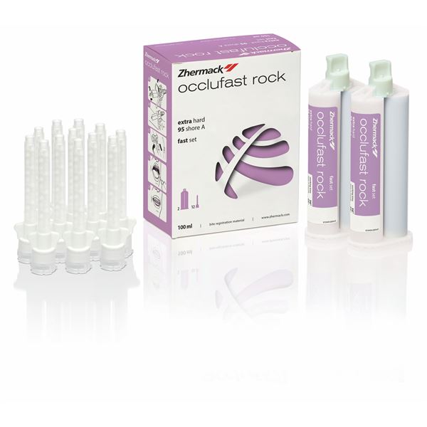 Occlufast rock 2 x 50 ml + 12 kanyl