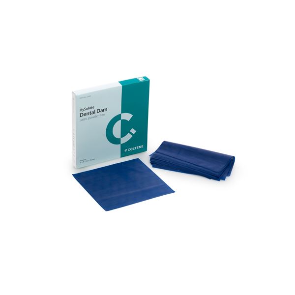 Dental Dam HySolate Blue heavy 152 x 152 mm, 36 pcs