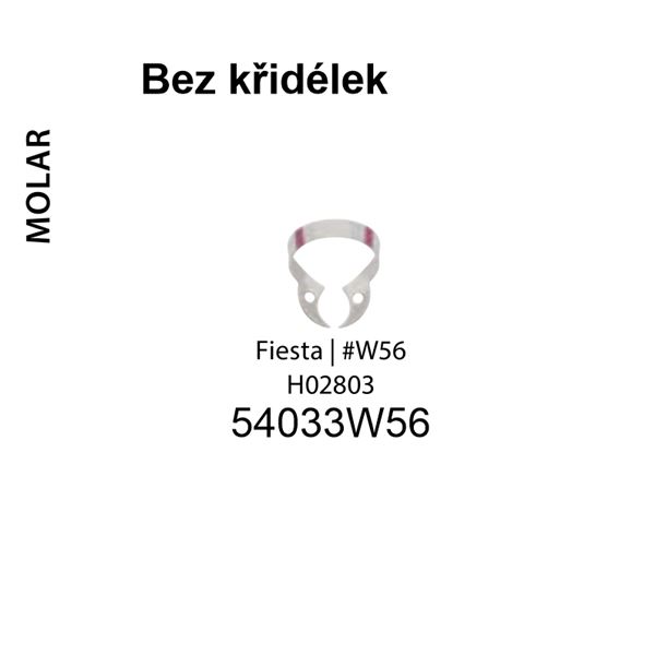 Fiesta Dental Dam spona fialová universal molar W56