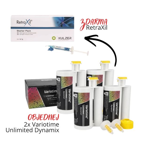 Variotime Unlimited Dynamix 2x Refill 2x380ml + Retraxil Starter Pack