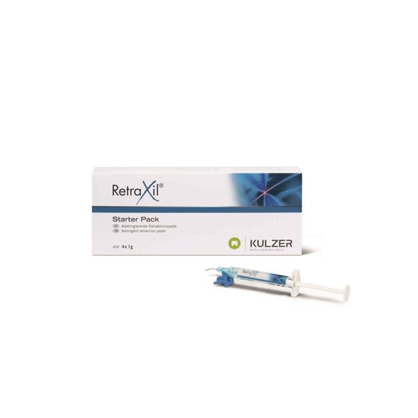 Retraxil retrakční pasta Starter Pack 4 x 1g