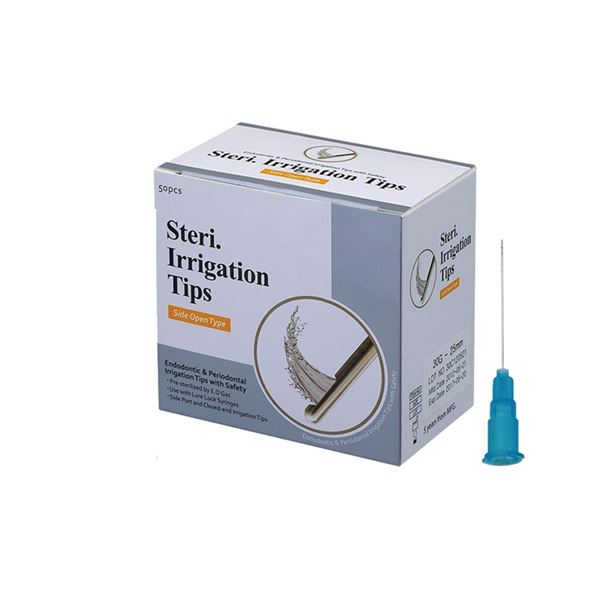 Diadent Steri Irrigation Tips 28G 0,30 x 25mm modré, 50ks