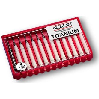 Nordin Titanium Retention Pins 0,6 mm 12ks