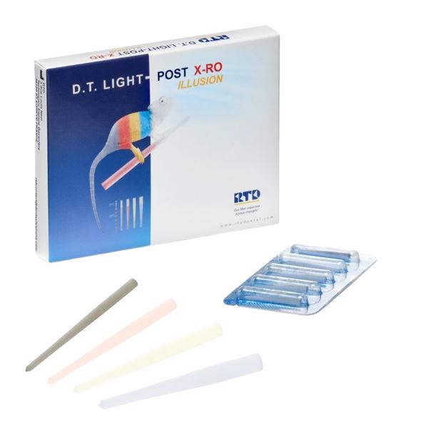 DT Light Post Illusion XR-O 10ks č.0.5 - černé - 1,25/0,8mm