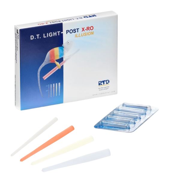 DT Light Post Illusion XR-O 10ks č.1 - červené - 1,40/0,9mm