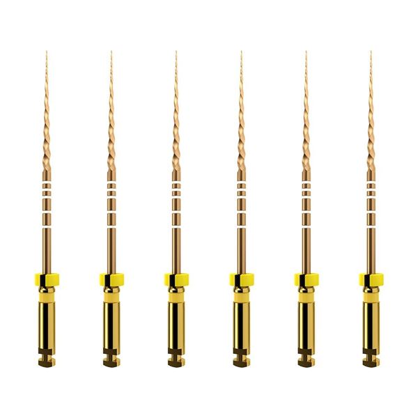 ProTaper Gold F1 žlutý 20/.07 31mm, 6 ks