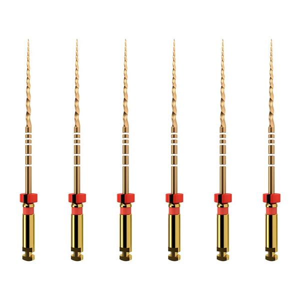 ProTaper Gold F2 červený 25/.08 21mm, 6 ks