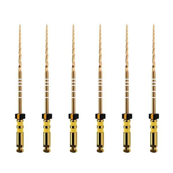 ProTaper Gold F5 žlutý/černý 50/.05 25mm, 6 ks