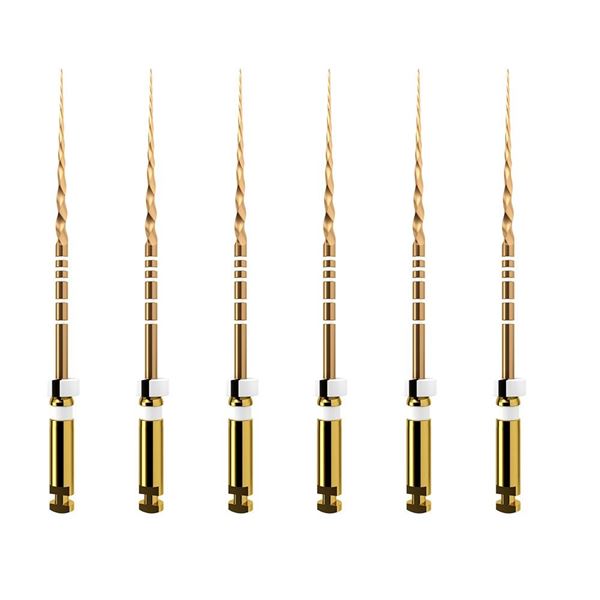 ProTaper Gold S2 bílý 20/.04 25mm, 6 ks