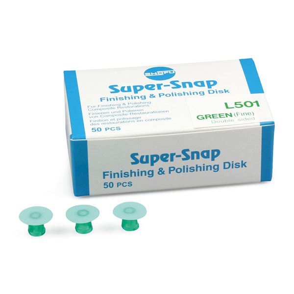Super-snap zelené jemné oboustr.- L501 50 ks