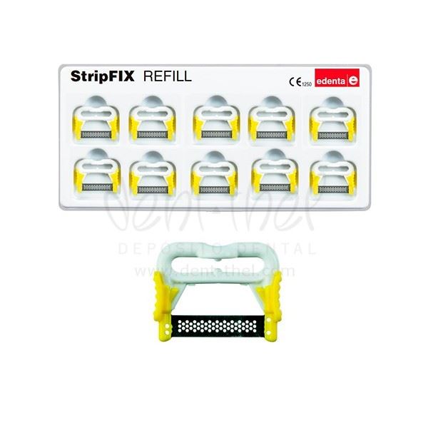 StripFix náhr. pásky velmi jemné 15µm, 0,08mm, žluté 10ks