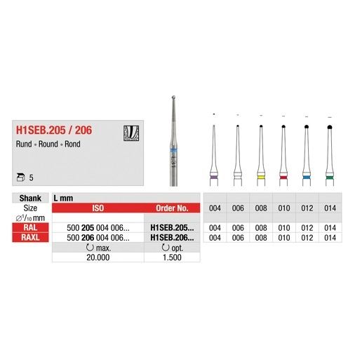 Vrtáček ED endo H1SEB.206.006