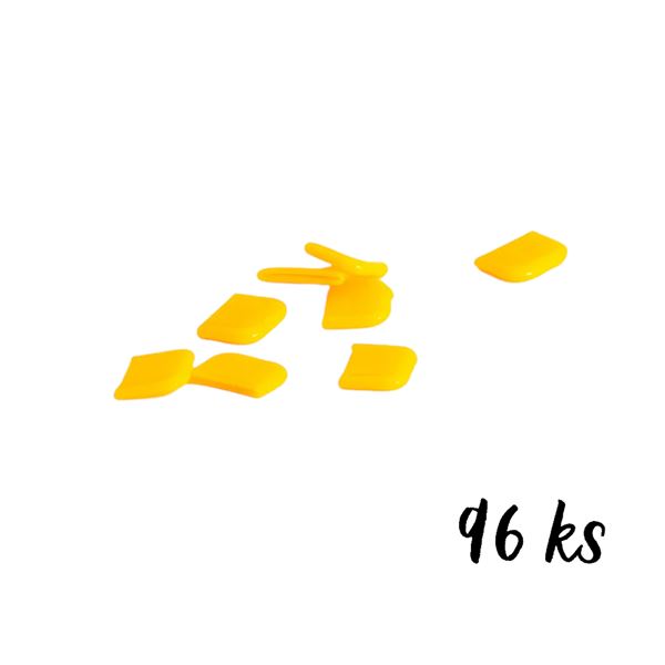 Physics Forceps ochr. kapny žluté 96ks