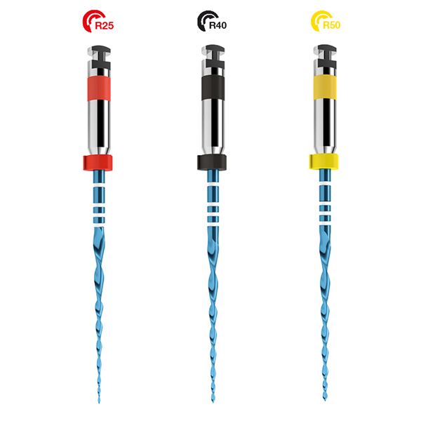 VDW Reciproc Blue papír. čepy červené R25, 144ks