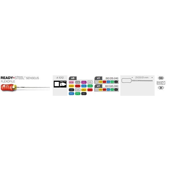 Senseus Flexofile 010/25mm 6ks