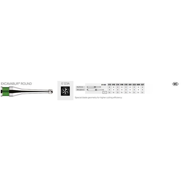 Cavity Bur Excavab.round RA 010 (22,5mm)