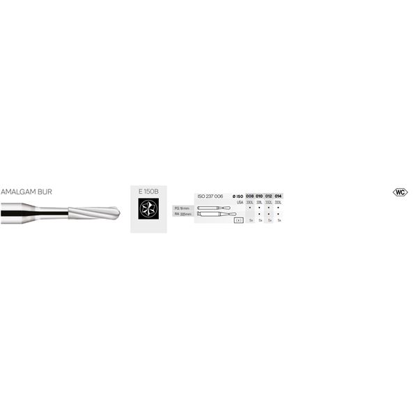 Cavity bur amalgam FG 012