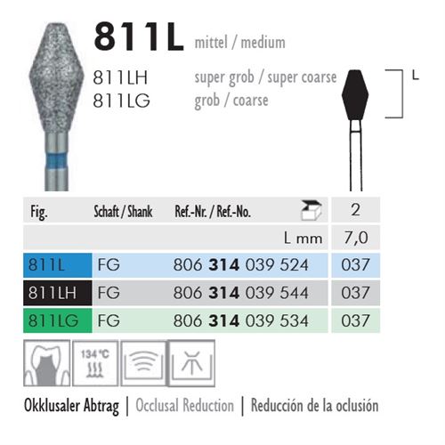 Meisinger dia 811L 314 37, 2ks