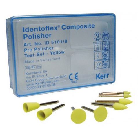 Identoflex (kompozita) -žlutá gumička kalíšek 12ks