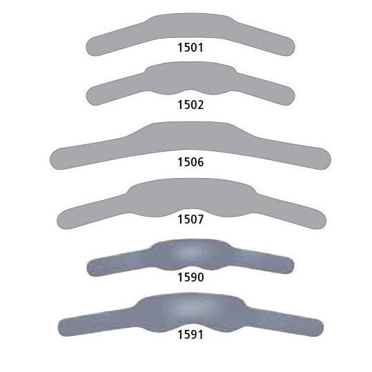 Hawe Titanové matrice 0,03mm, premoláry oboustranné 30ks- 1502