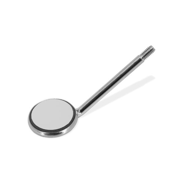 Zrcátko zubní TOPVision FS rhodiované ploché pr. 14mm, 1 ks